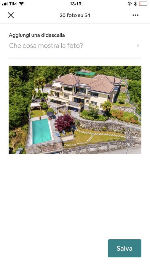 Al Poggio Hotel Omegna Kültér fotó